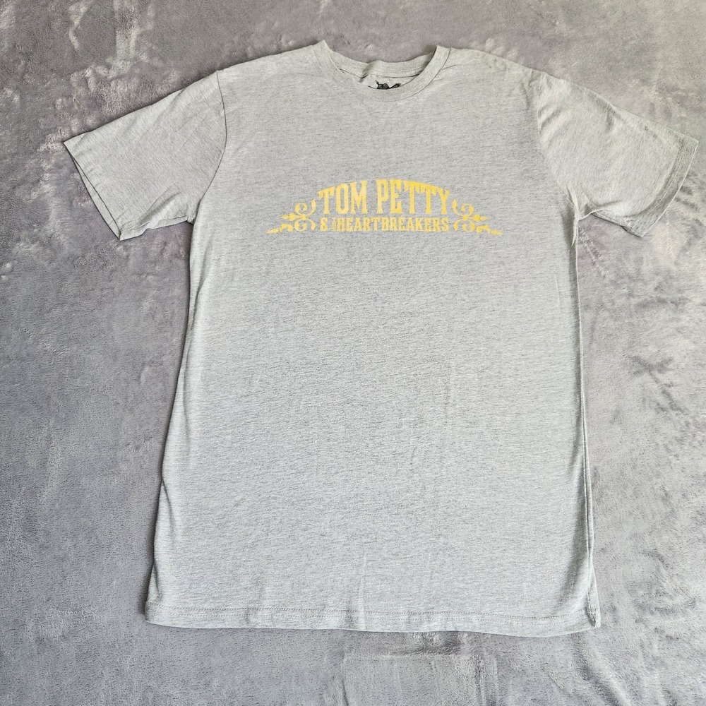 New Tom Petty & The Heartbreakers T-Shirt Men's M Gray American Needle Licensed